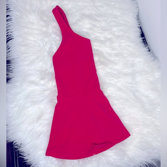 Express Fuchsia Pink Peplum Tank - Picture 5 of 8